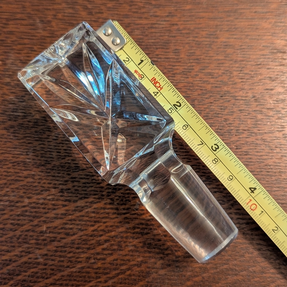 Vintage Cut Crystal Liquor Glass Decanter - Picture 10 of 10